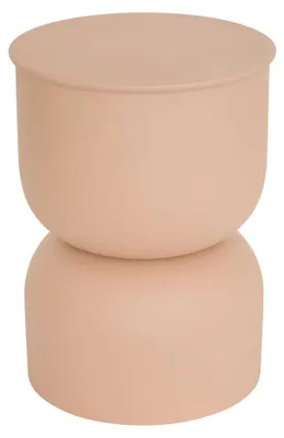 Productafbeelding van Eazy Living bijzettafeltje Totem, diameter 31 cm, kleur: beige (Eglantine)