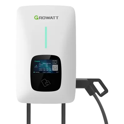 Produktbild von Growatt THOR 11AS-P-V1 Wallbox 3-phasig (WIFI) mit 5m Kabel, Stecker Typ2