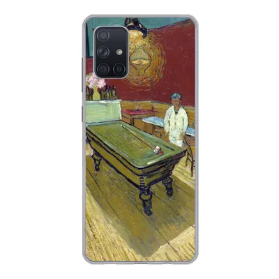 Produktbild von MuchoWow® Handyhülle Schutzhülle Hülle für Samsung Galaxy A51 Das Nachtcafé - Vincent van Gogh Silikon Softcase Handy Hülle - Schutzabdeckung