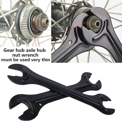 Produktbild von 2 Stueck MTB Fahrrad Radfahren Reparatur Nabe Schraubenschluessel Fusspedale Schraubenschluessel Fahrradzubehoer