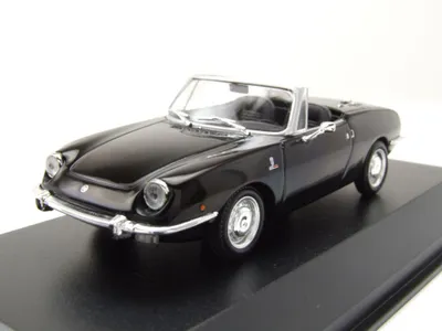 Produktbild von Maxichamps 940121231 Fiat 850 Sport Spider 1968 schwarz 1:43
