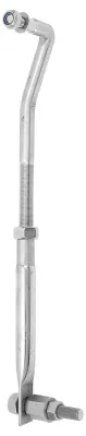 Produktbild von Universaler Lenkungsverbinder – Verstellbar 265-315 mm – Edelstahl – Für Außenbordmotoren mit 15-200 PS – Einfache Installation – Lenkungsglied