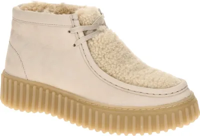 Produktbild von Clarks TORHILL MOSS Damenschuhe - bequeme Schnür- Halbschuhe beige NEU