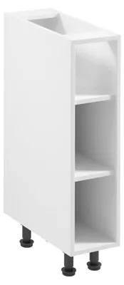 Produktbild von Glanzia Unterschrank 20 cm D20P – Weiß Hochglanz