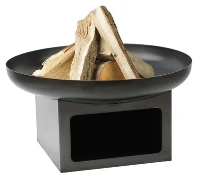 Image de Gardener Coupe à feu avec réserve de bois | Ø80cm x H 40cm