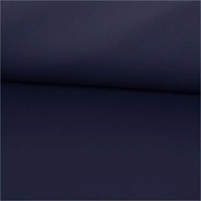 Produktbild von Gardinenstoff Meterware Verdunkelungsstoff Blackout dunkelblau 1,50m