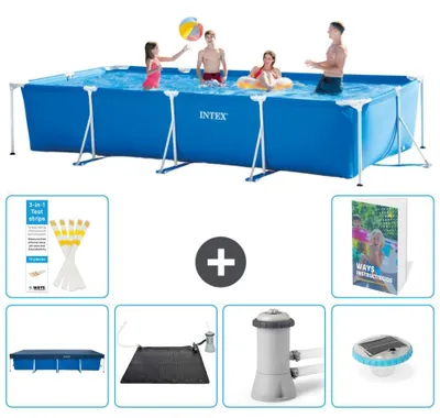 Obrázok produktu pre Obdĺžnikový bazén s rámom – 450 x 220 x 84 cm – 5-dielny, model S154