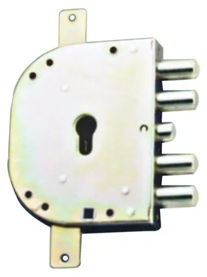 Obrázek produktu pro ZÁMEK PRO PANELOVÉ DVEŘE, Č. VÝROBKU 2155PE CR E60, levá strana