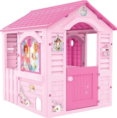 Produktbild von Chicos Prinzessinnen-spielhaus Im Freien 84x103x104 Cm Rosa  Rosa One Size