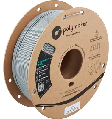 Immagine prodotto di Polymaker PETG Grigio 1,75 mm 1 kg