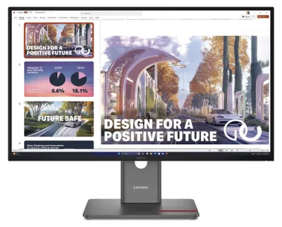 Zdjęcie produktu dla Lenovo ThinkVision P27QD-40, 68,6 cm (27"), 2560 x 1440 px, Wide Quad HD, LED, 6 ms, Czarny