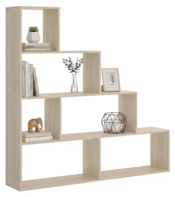 Produktbild von Bücherregal - Bibliothek Braun 29x145x145h cm