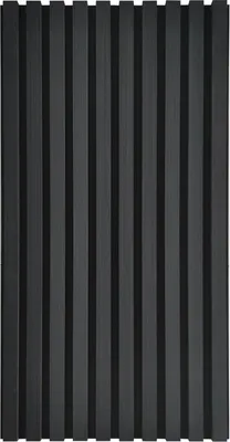 Produktbild von HOME DELUXE - Akustikpaneel SONIC Black Oak - 1 Paneel – 0,32 m², ca. 80 x 40 cm, Holz / Polyester, auf- und nebeneinader platzierbar I Akustik Paneel Schallschutzpaneel Akustikplatten Wandpaneel