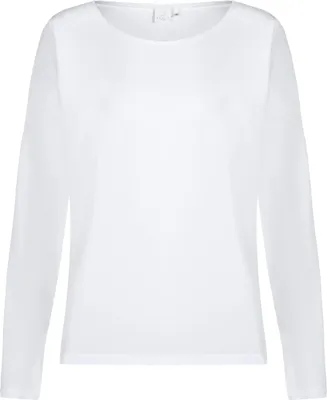 Produktbild von Greiff SHIRTS Damen Shirt Langarm Rundhals Regular Fit Weiß XL