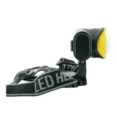 Produktbild von Schwaiger WLED 40, Stirnband-Taschenlampe, Schwarz, Gelb, Tasten, IPX4, COB LED, 1 Lampen