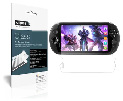 Obrázok produktu pre 2x ochranná fólia pre MOQI i7s matná - proti nárazom 9H fólia dipos Glass plastové sklo