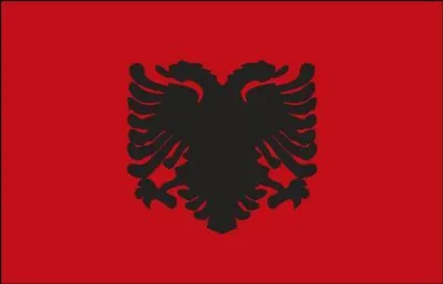 Produktbild von Dekofahne - Albanien - Gr. ca. 150 x 90 cm - 80008 - Deko-Länderflagge