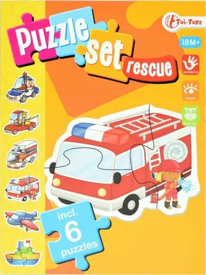 Productafbeelding van Noodpuzzelset, inclusief 6 puzzels
