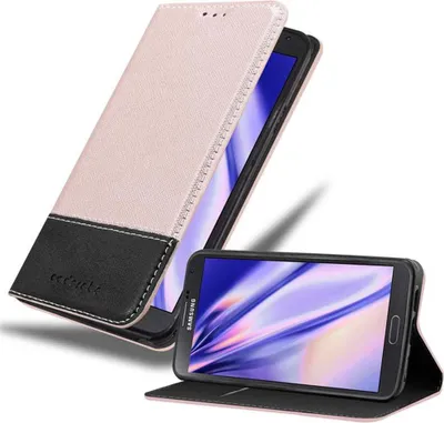 Produktbild von Cadorabo Hülle für Samsung Galaxy NOTE 3 Schutzhülle in Rosa SHandyhülle Book Case Etui Kunstleder