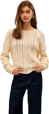 Produktbild von Vero Moda Newverena Pullover Beige L Damen Beige L