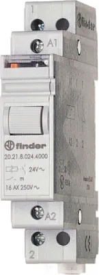 Zdjęcie produktu dla Wyłącznik impulsowy 16A 250V 1S 20.21.8.024.4000 (202180244000)