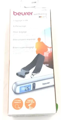 Produktbild von Beurer LS 06 Kofferwaage Gepäckwaage ideal Flugreisen Scales Medical