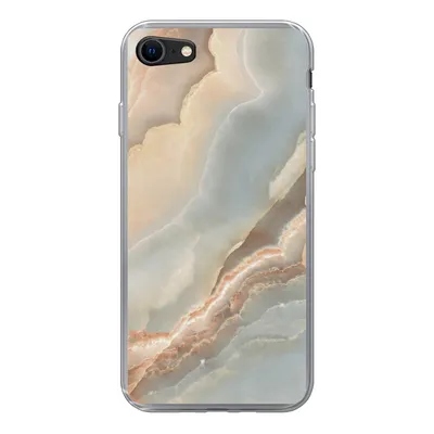 Produktbild von MuchoWow® Handyhülle Schutzhülle Hülle für iPhone 8 Luxus - Mineralien - Natursteine Silikon Softcase Handy Hülle - Schutzhaube