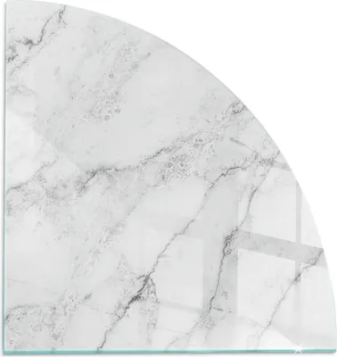 Produktbild von Marmormuster mit Aderung – Glasbodenplatte für – Kaminofen – Kaminplatte Glas – Schutzglas – Funkenschutzplatte –Glasbodenplatte Feuerfeste – Hitzeschutzplatte – Bodenschutz aus Glas – 1/4 100x100 cm