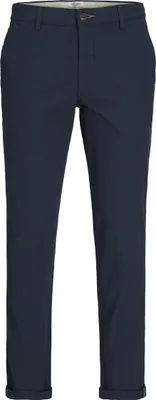 Produktbild von JACK & JONES Elegante Chino Hose Einfarbige Business Stoffhose JPSTMARCO Größe: 29W / 32L