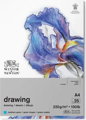 Immagine prodotto di WINSOR & NEWTON Blocco da disegno medio, A4 25 listů