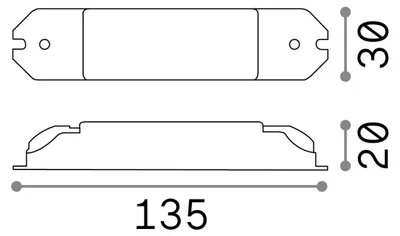 Immagine prodotto di Driver Dimmerabile Dali Lika Metallo 12W 700Ma