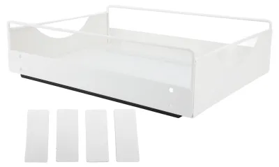 Image de Solidchoice - Organisateur télescopique pour placards de cuisine avec tiroir coulissant