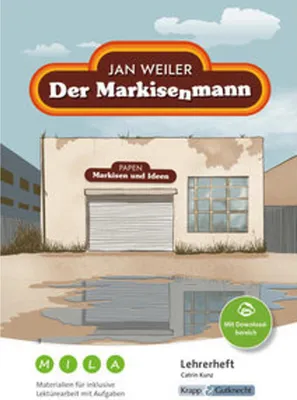Zdjęcie produktu dla Der Markisenmann - Jan Weiler - Materialien für inklusive Lektürearbeit mit Aufgaben