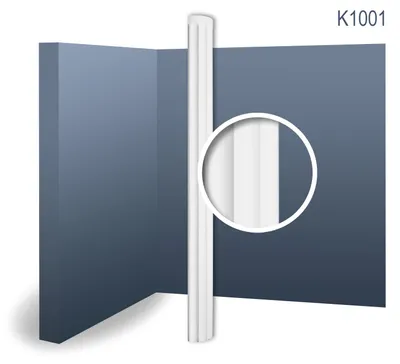 Image de Orac Decor K1001 LUXXUS Demi-colonne Fût Elément décoratif de stuc | 2 m