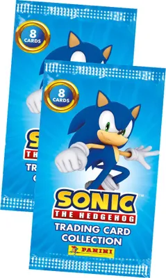 Produktbild von SONIC Karten - (2025) The Hedgehog Sammelkarten - 2 Booster