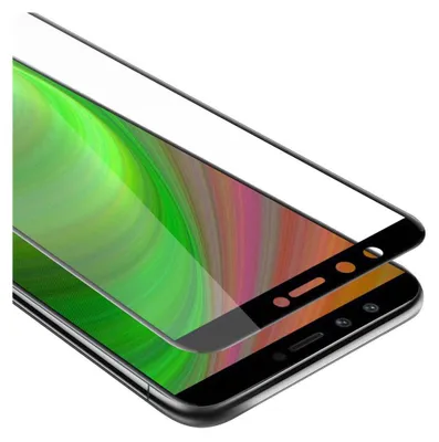 Immagine prodotto di Cadorabo pellicola blindata per Honor 9 LITE pellicola protettiva in nero a schermo intero vetro temperato di protezione del display