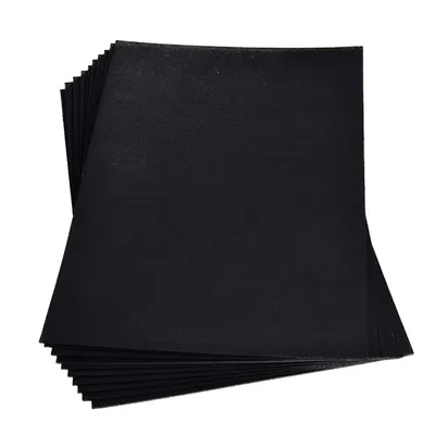 Zdjęcie produktu dla Arkusz gumy piankowej, 200 x 300 x 2 mm, czarny