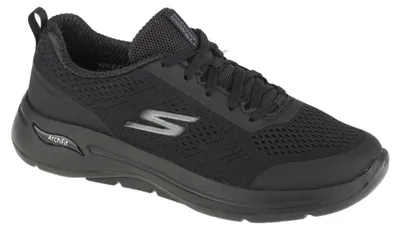 Produktbild von Skechers Go Walk Arch Fit-Motion Breeze 124404-BBK, Sneaker, Damen, Schwarz, Größe: 41
