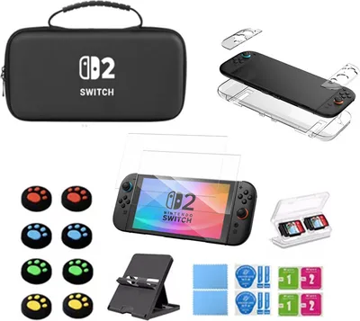 Immagine prodotto di INF Set di Custodia Protettiva per Console e Accessori Switch2