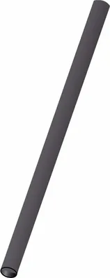 Produktbild von 100x Trinkhalme Strohhalme Kunststoff PP Mehrweg schwarz 240 mm Ø 8mm
