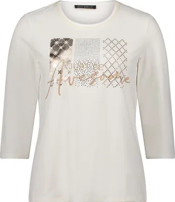 Produktbild von Betty Barclay Shirt Kurz 3/4 Arm Patch Cream/Nat 46