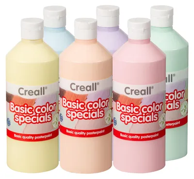 Obrázek produktu pro Sada vodových pastelových barev, 6 x 500 ml