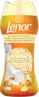 Zdjęcie produktu dla Lenor Gold Orchid & Vanilla Perełki zapachowe do prania 195g