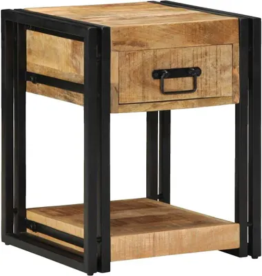 Obrázok produktu pre vidaXL Nočné stolíky 2 ks 40x40x50 cm Hrubé masívne drevo mango