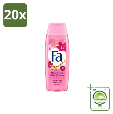 Produktbild von 20 x Fa Douchegel Magic Oil Pink Jasmine - 250 ml - Großpackung - 20 Stücke