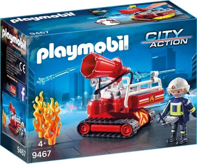 Produktbild von PLAYMOBIL 9467 Feuerwehr-Löschroboter