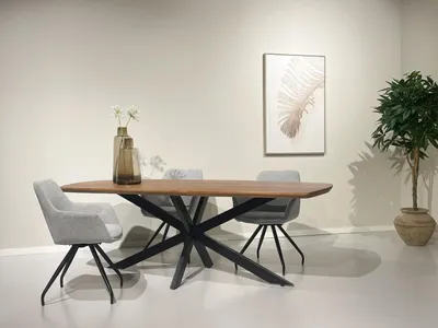 Productafbeelding van Livingfurn Eetkamertafel Jesper 180cm