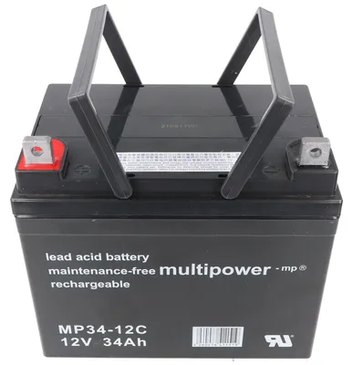 Produktbild von Multipower MP34-12C Blei Akku 12 Volt 34Ah