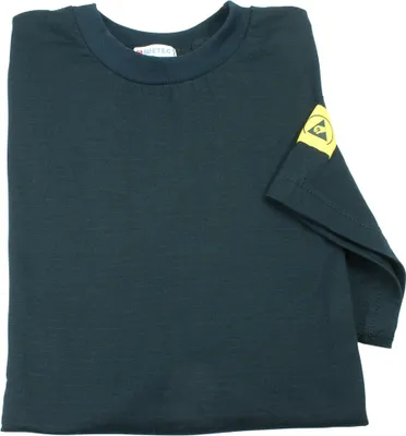 Obrázek produktu pro WETEC ESD tričko, 2XL, černé (oblečení)