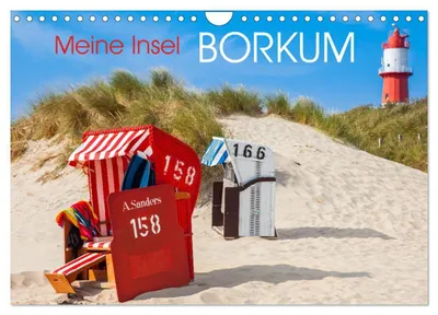 Produktbild von Meine Insel Borkum (Wandkalender 2027 DIN A4 quer), CALVENDO Monatskalender